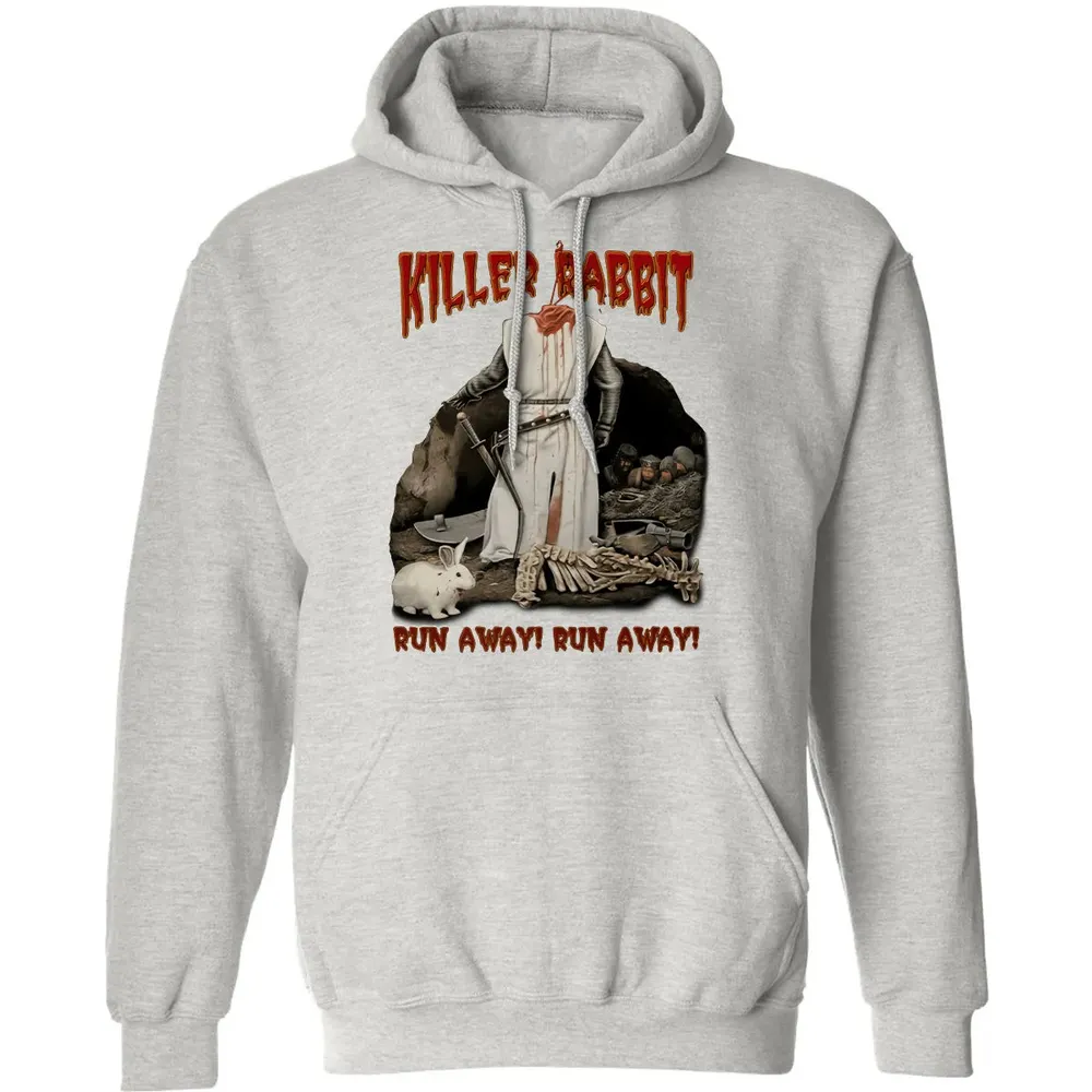 Killer Rabbit Run Away Classic Unisex Hoodie - 8