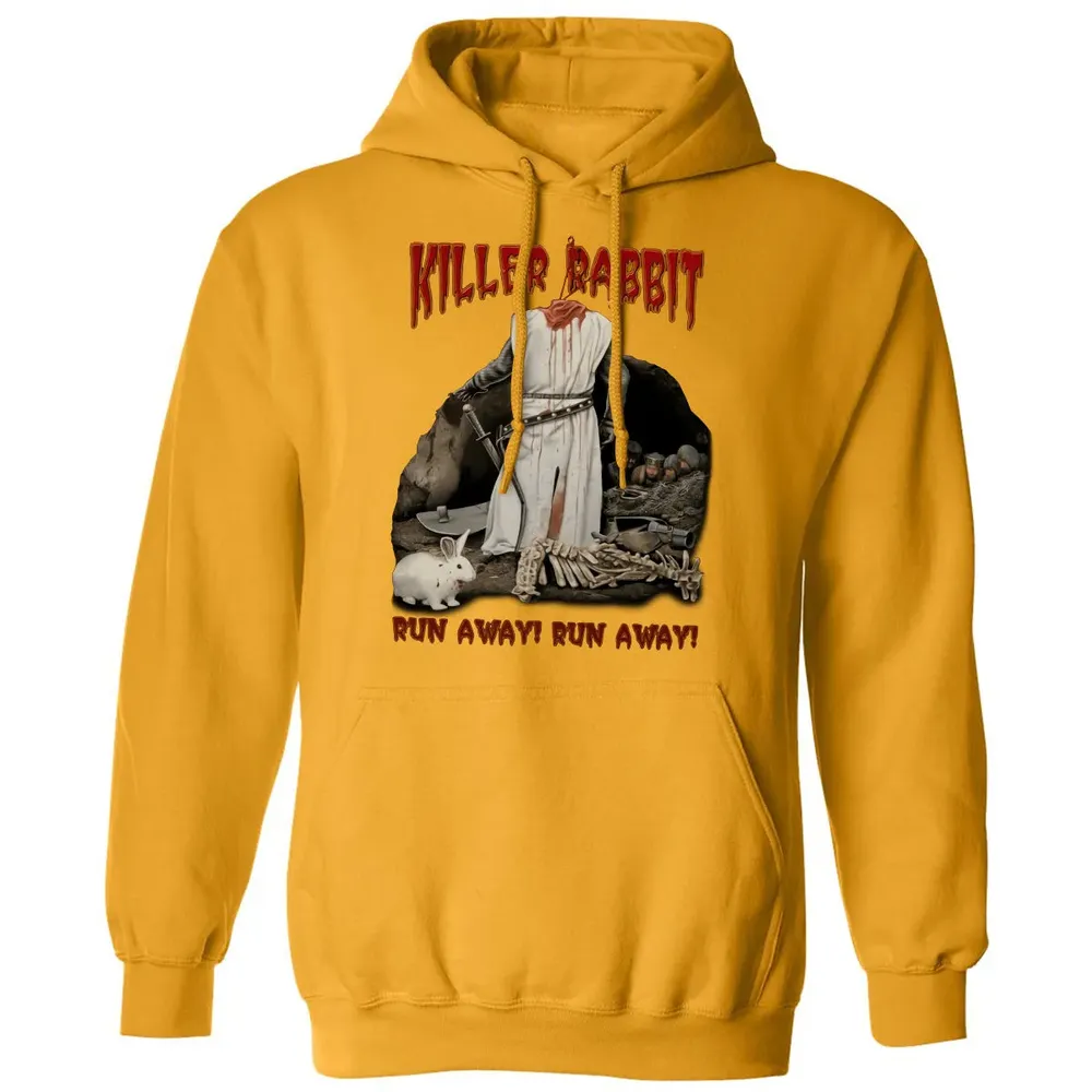 Killer Rabbit Run Away Classic Unisex Hoodie - 12