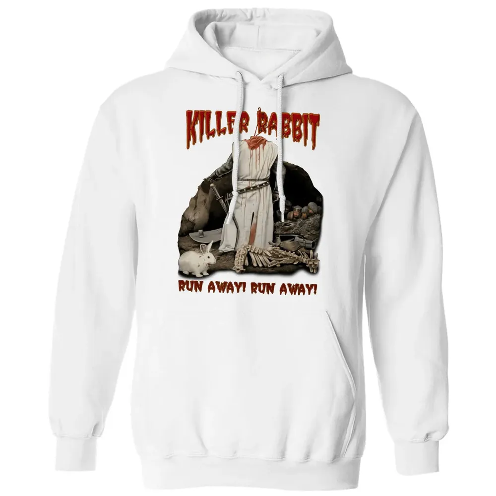Killer Rabbit Run Away Classic Unisex Hoodie - 11