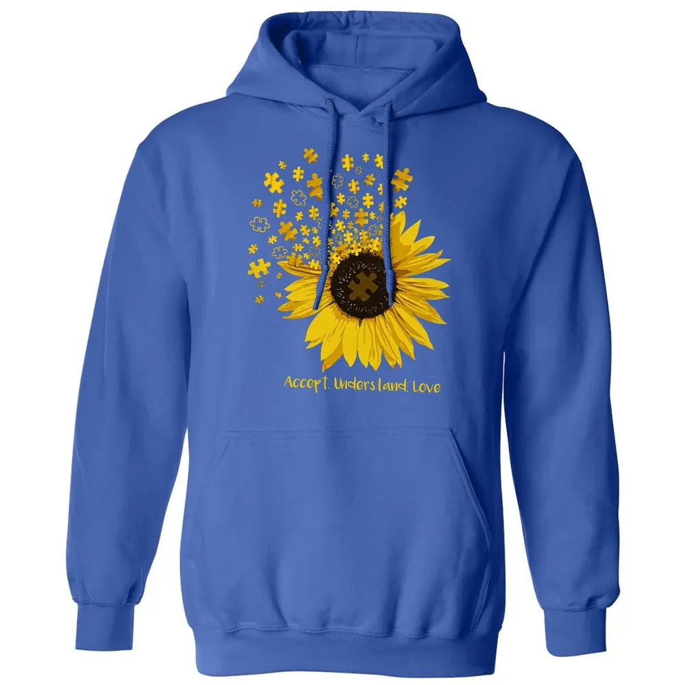 Accept. Understand. Love Classic Unisex Hoodie - 9