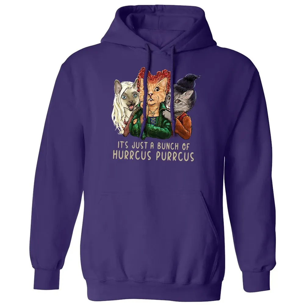 It's Just A Bunch Of Hurrcus Purrcus Classic Unisex Hoodie - 6