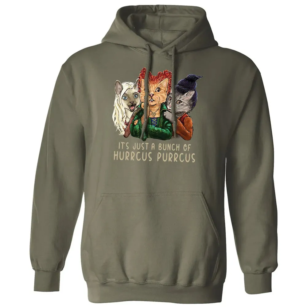 It's Just A Bunch Of Hurrcus Purrcus Classic Unisex Hoodie - 4