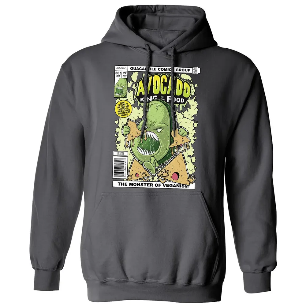 AVOCADO KING OF THE FOOD Classic Unisex Hoodie - 7