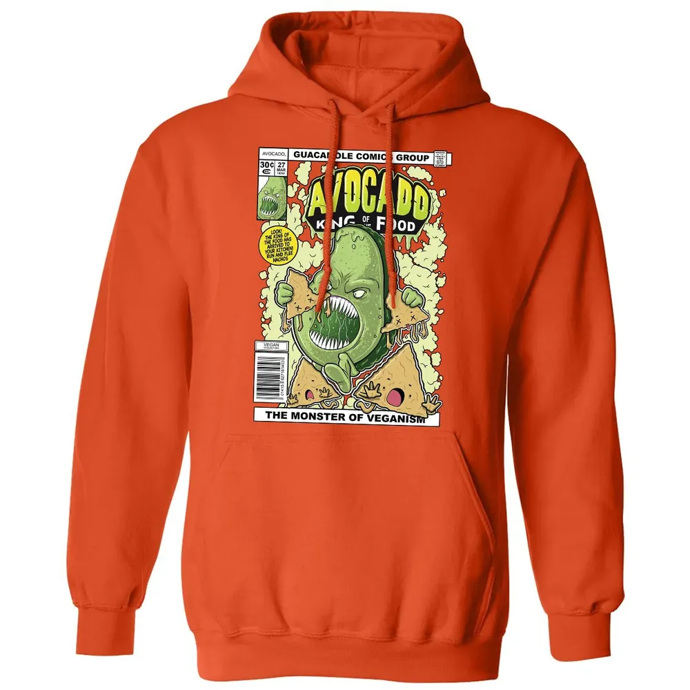 AVOCADO KING OF THE FOOD Classic Unisex Hoodie - 10