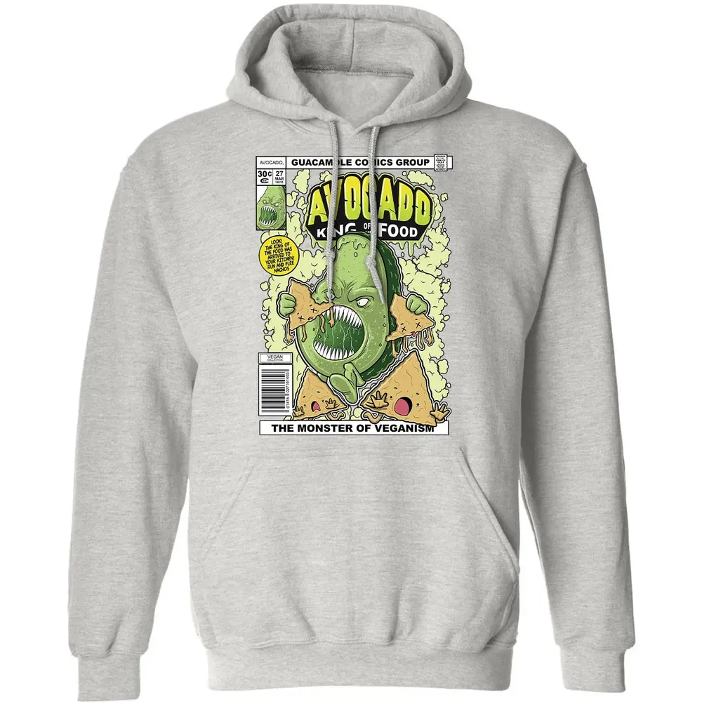 AVOCADO KING OF THE FOOD Classic Unisex Hoodie - 8