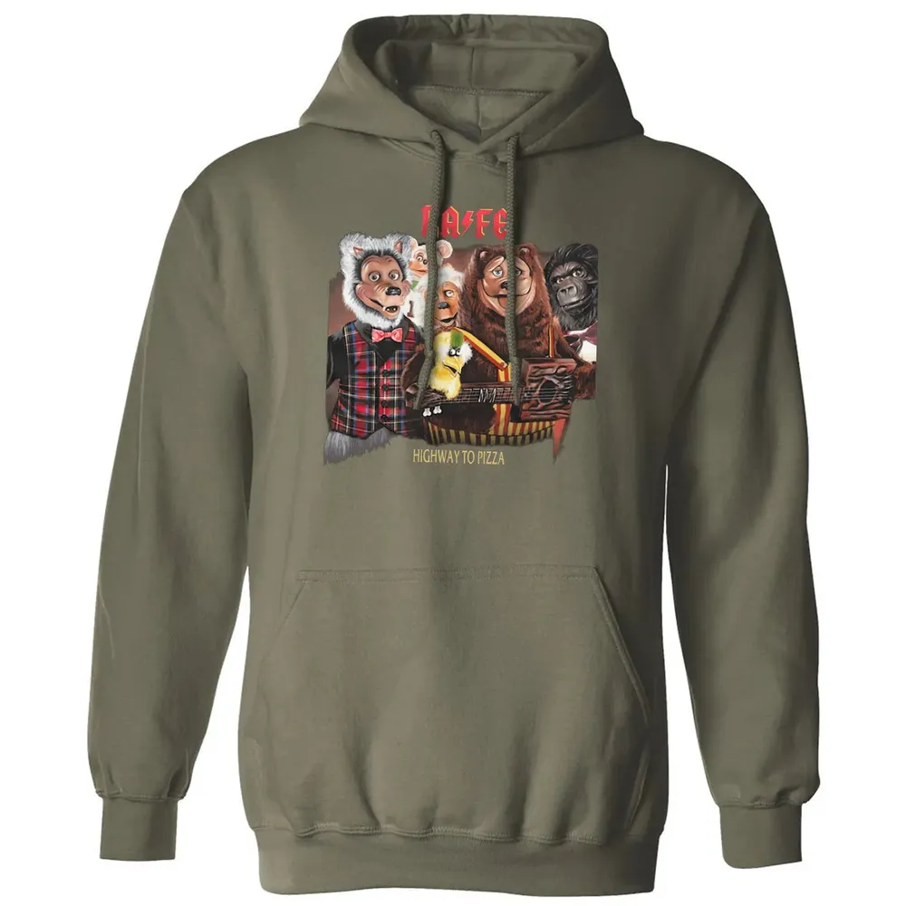 Highway To Pizza Classic Unisex Hoodie - 4