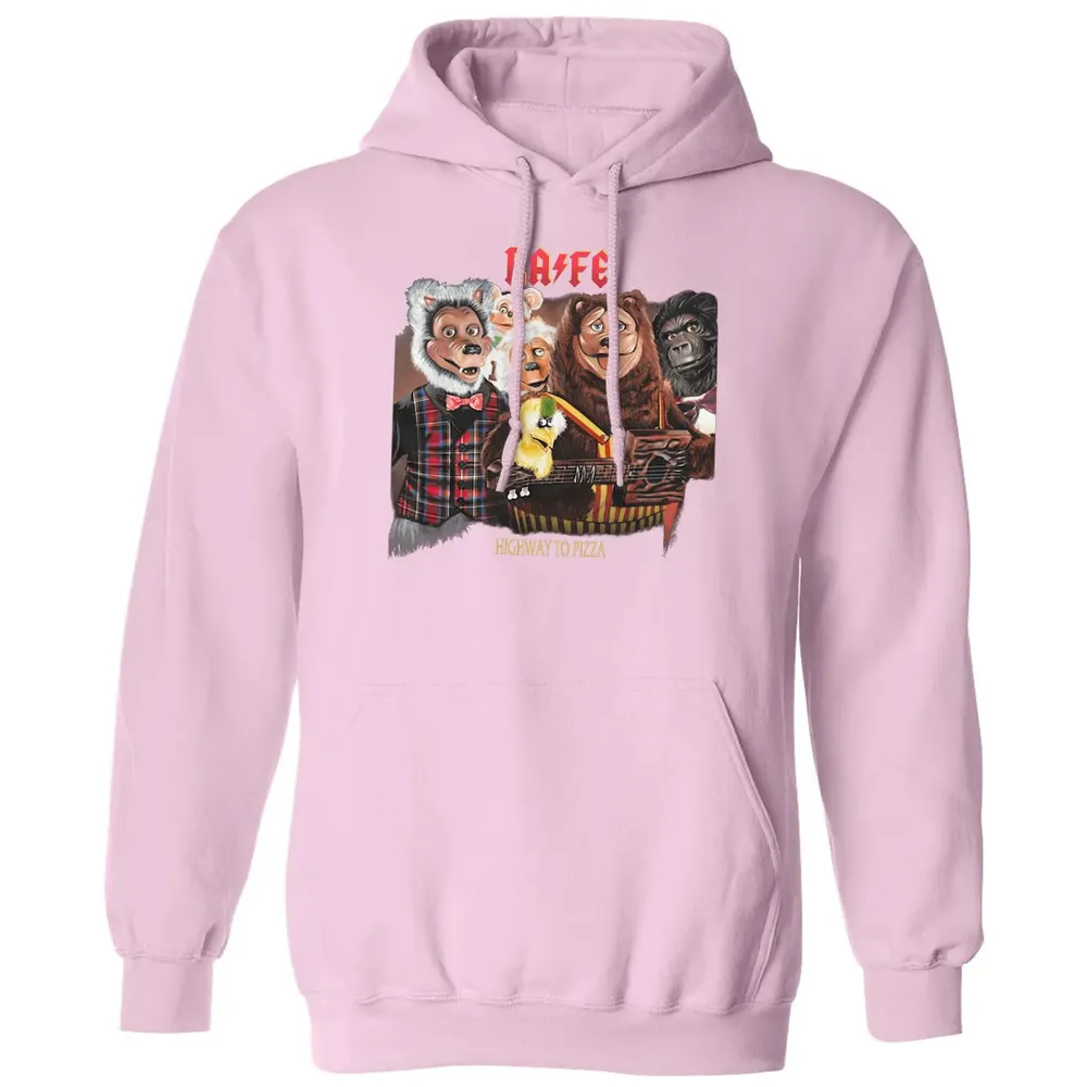 Highway To Pizza Classic Unisex Hoodie - 3