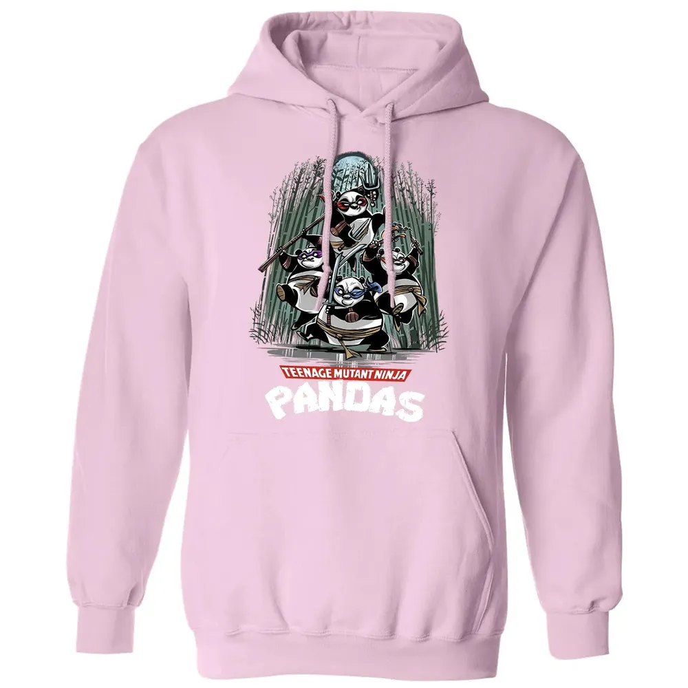 nage Mutant Ninja Pandas Classic Unisex Hoodie - 3