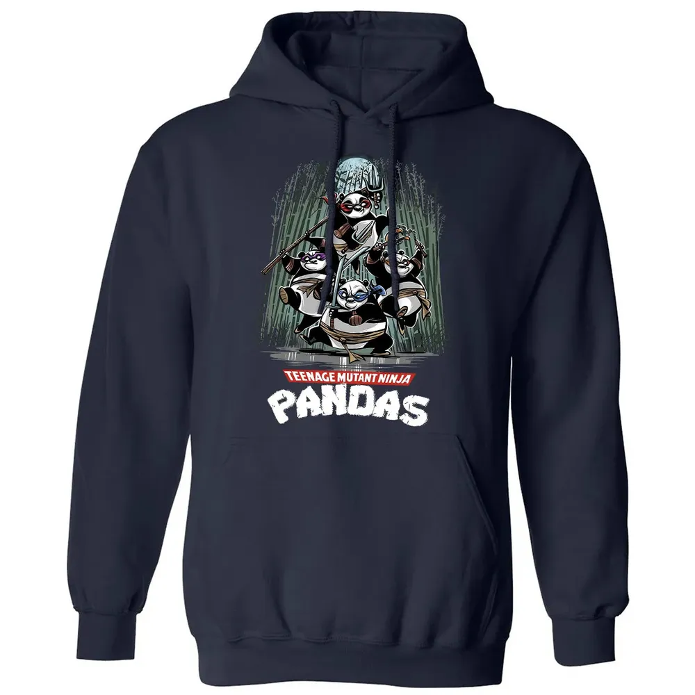 nage Mutant Ninja Pandas Classic Unisex Hoodie - 2