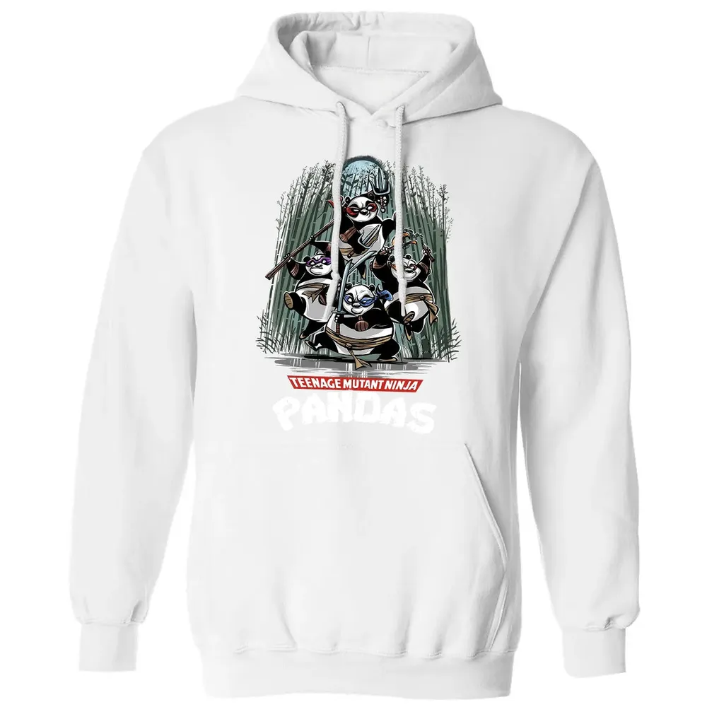 nage Mutant Ninja Pandas Classic Unisex Hoodie - 11