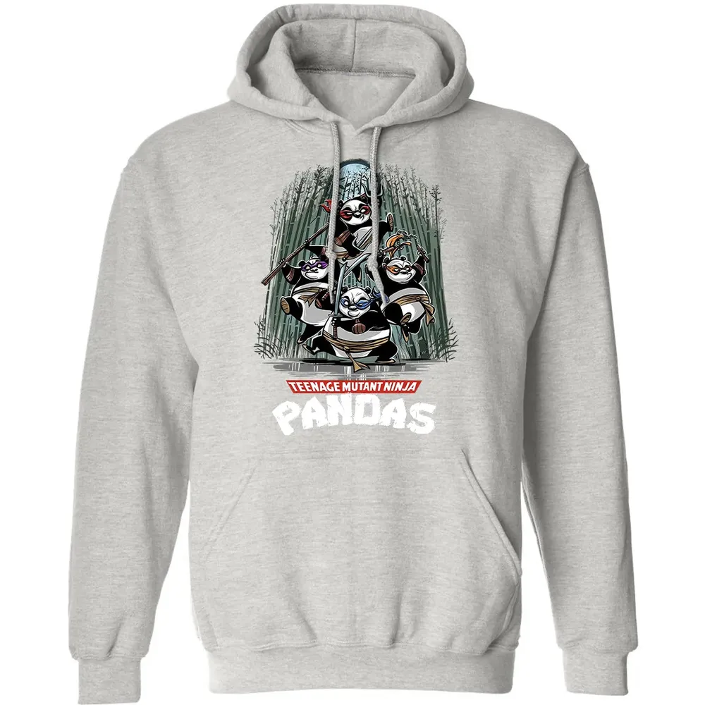 nage Mutant Ninja Pandas Classic Unisex Hoodie - 8