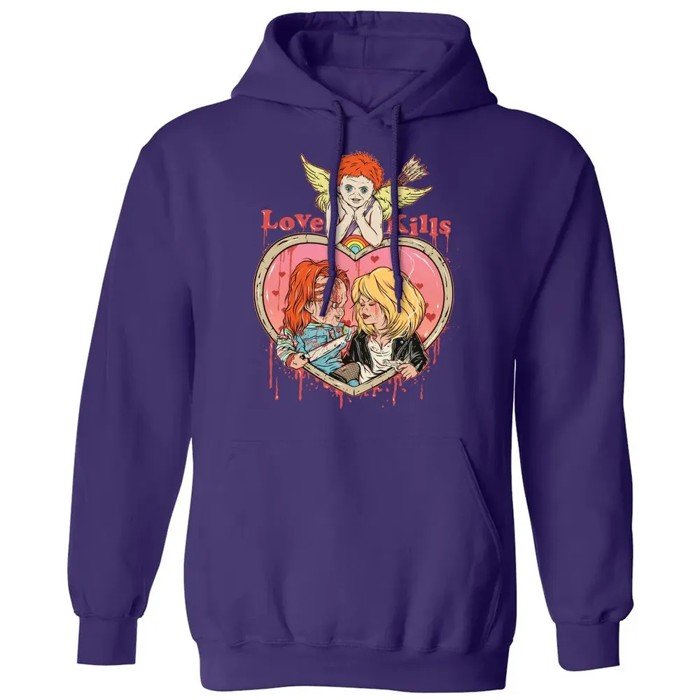 Love Kills Classic Unisex Hoodie - 6