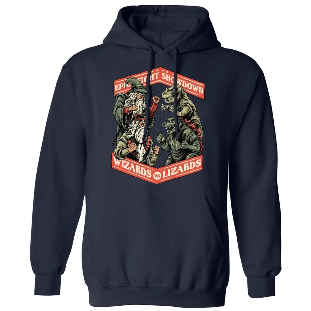 Wizards vs Lizards Classic Unisex Hoodie - 2