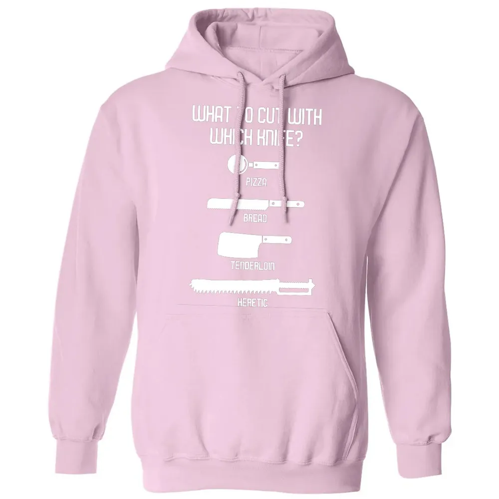 Cut With Which Knife Classic Unisex Hoodie - 3