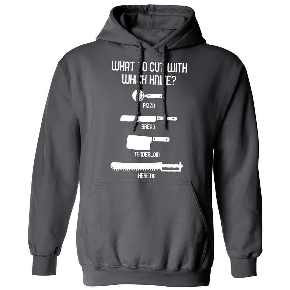 Cut With Which Knife Classic Unisex Hoodie - 7