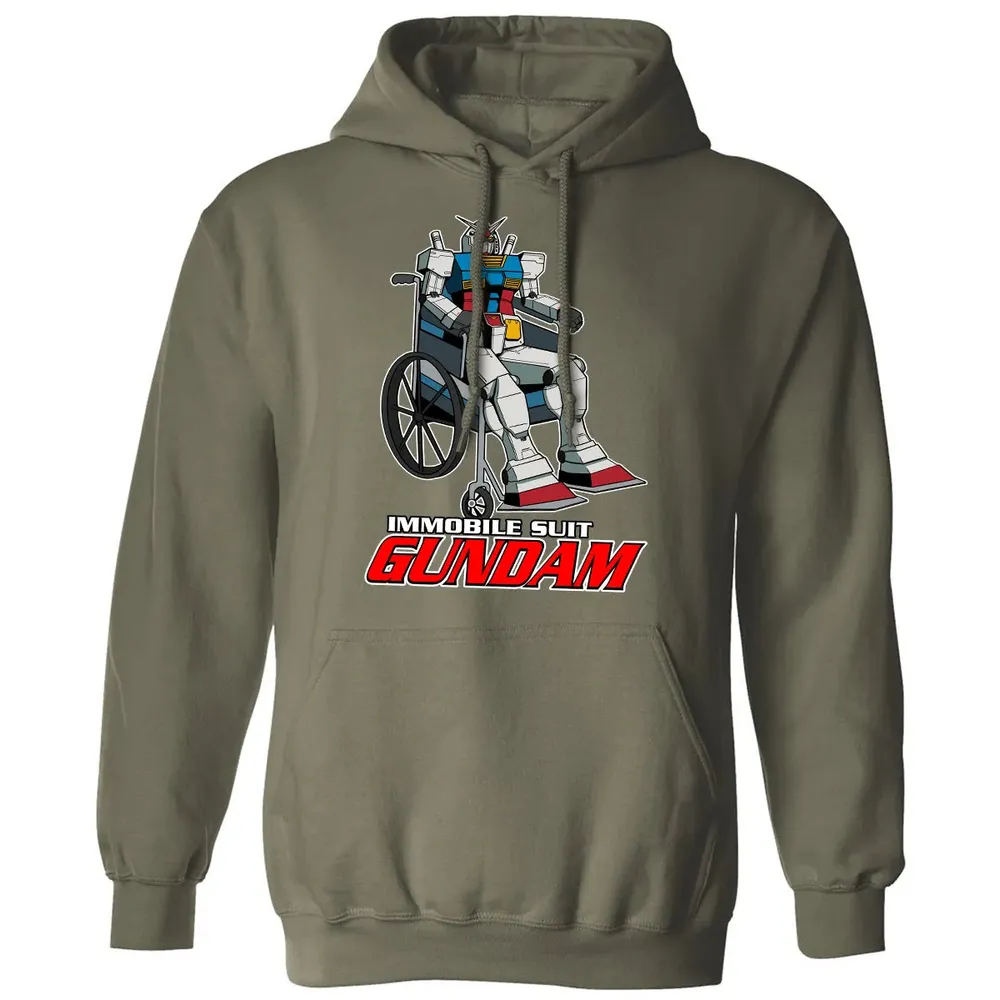 Immobile Suit Gundam Classic Unisex Hoodie - 4
