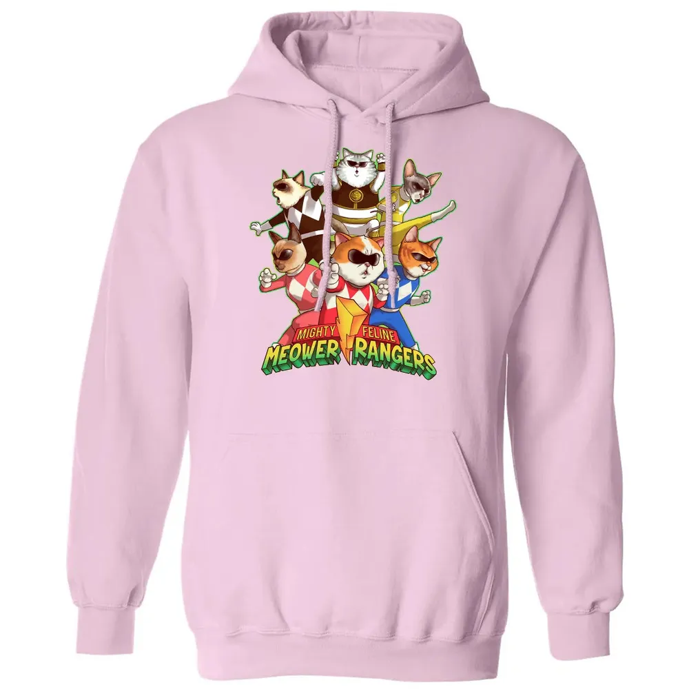 Meower Rangers Classic Unisex Hoodie - 3