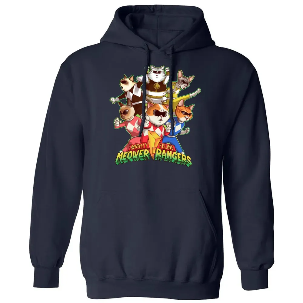 Meower Rangers Classic Unisex Hoodie - 2