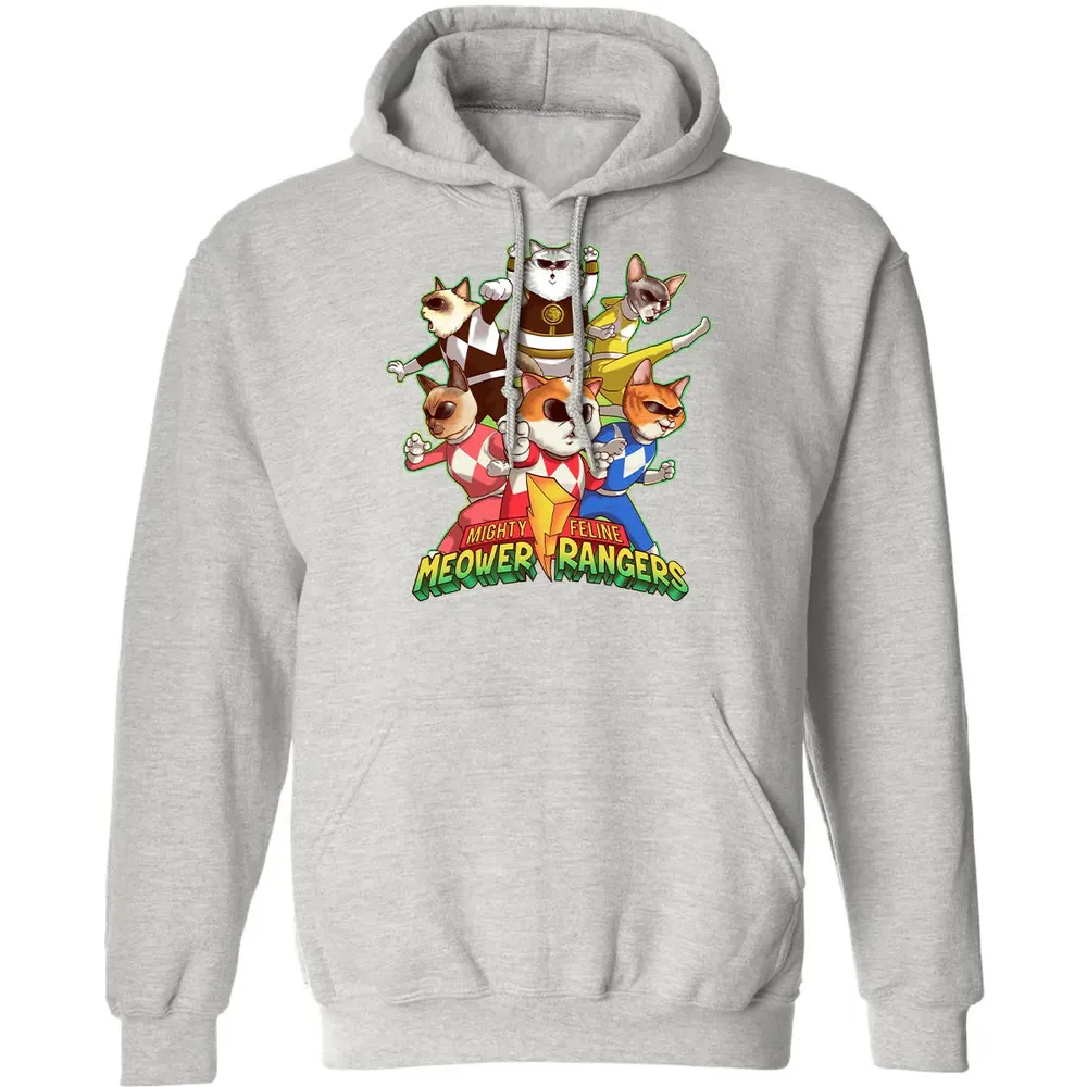 Meower Rangers Classic Unisex Hoodie - 8