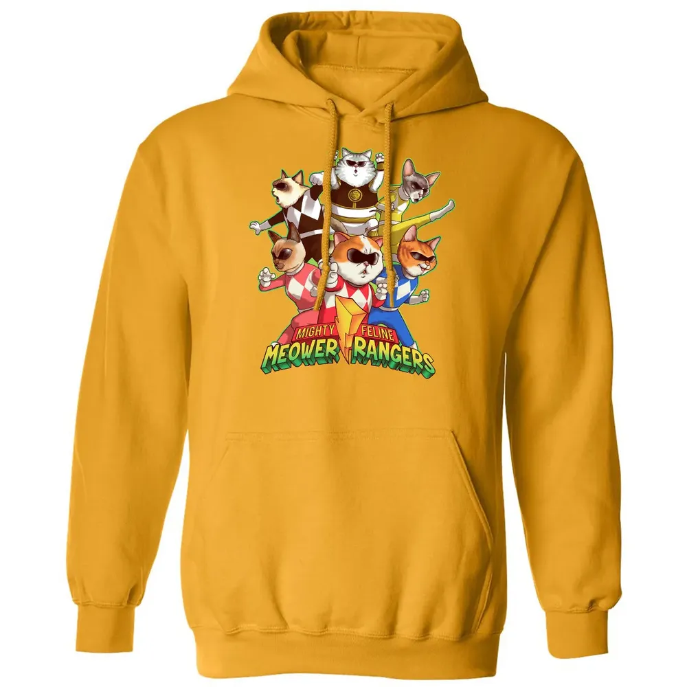 Meower Rangers Classic Unisex Hoodie - 12