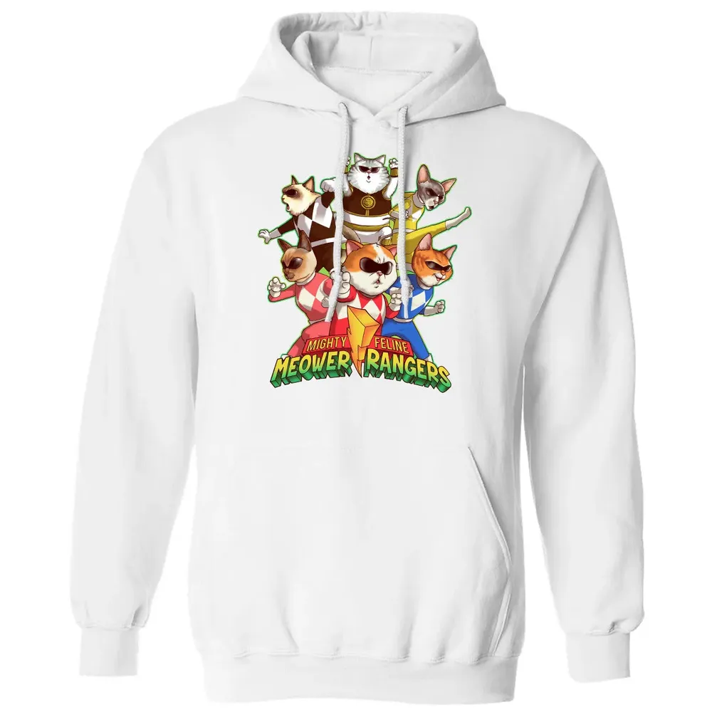 Meower Rangers Classic Unisex Hoodie - 11