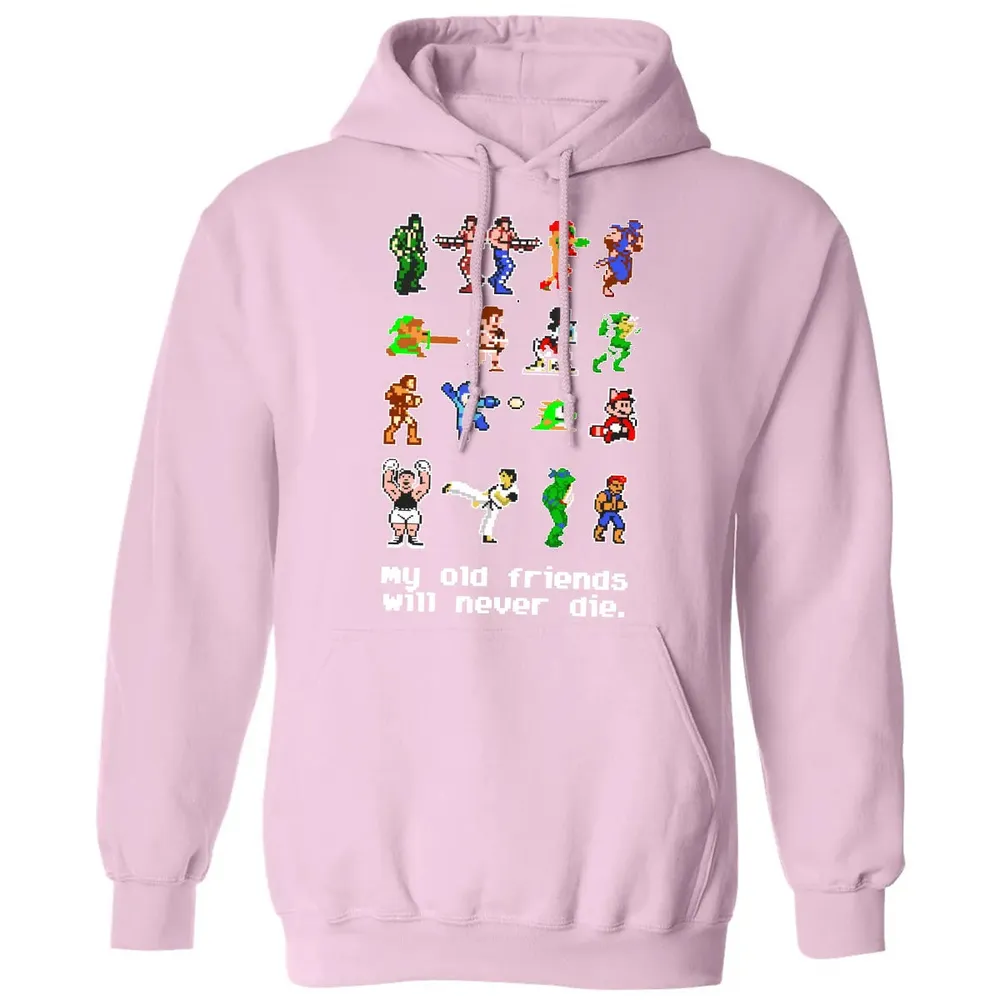 My Old Friends Will Never Die. Classic Unisex Hoodie - 3