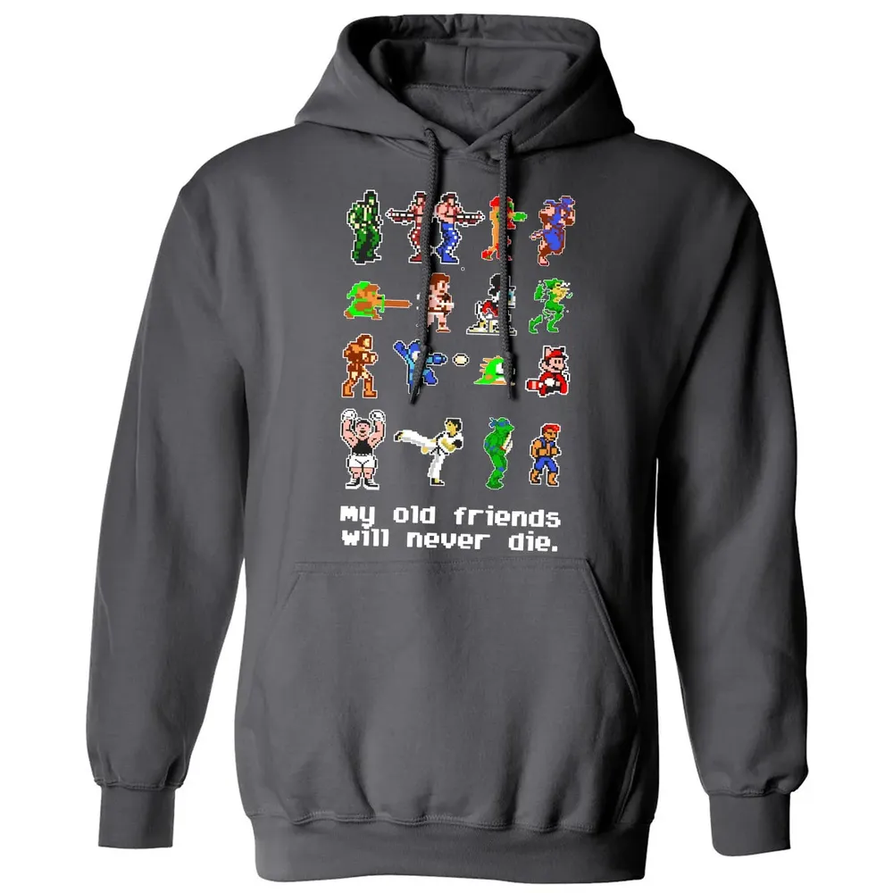 My Old Friends Will Never Die. Classic Unisex Hoodie - 7