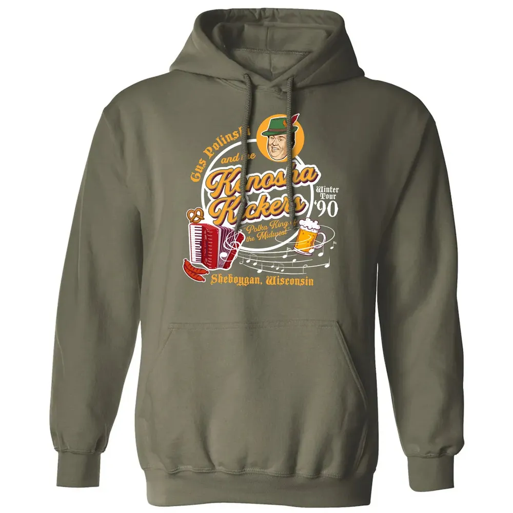 Gus Polinski and the Kenosha Kickers Classic Unisex Hoodie - 4