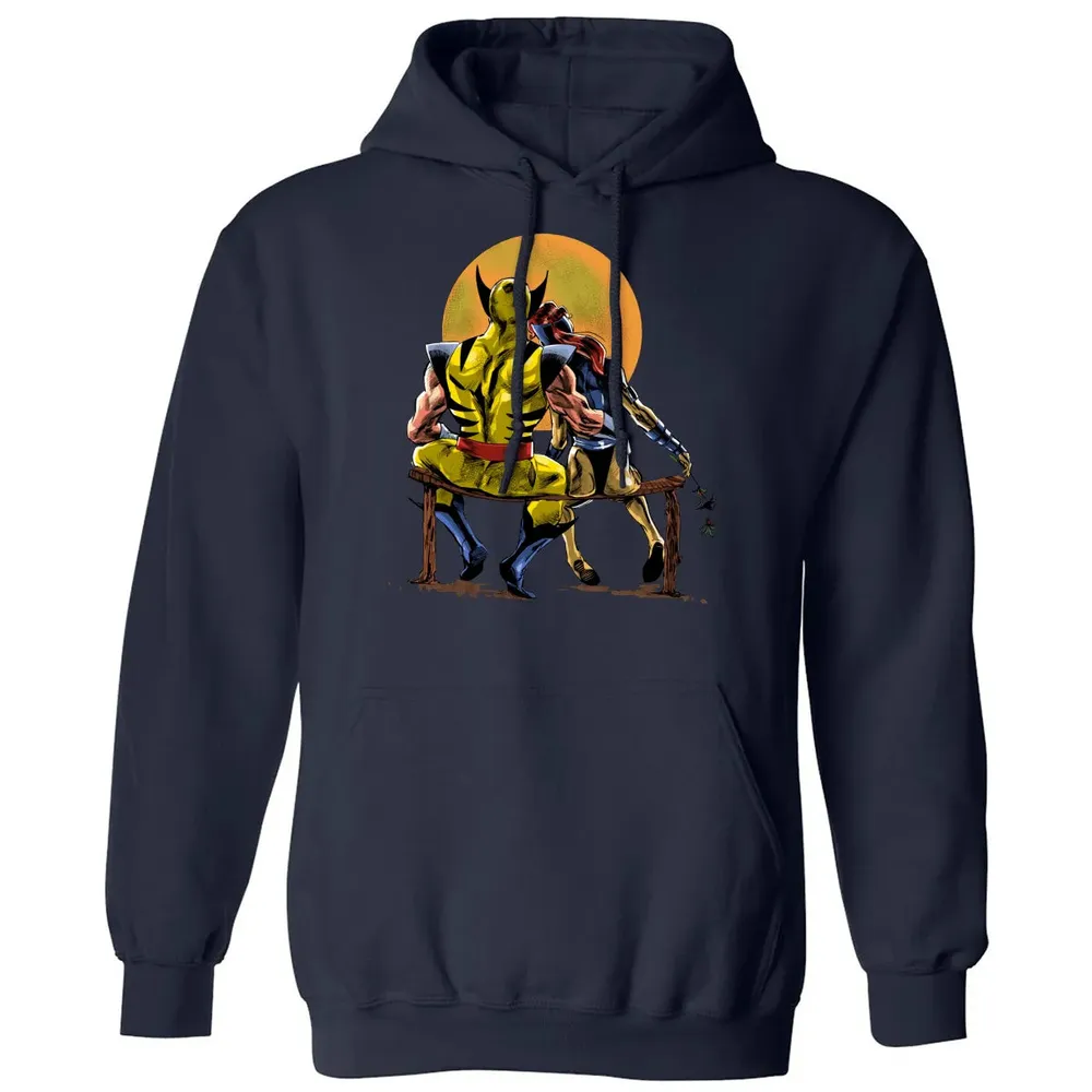 At The Moon Classic Unisex Hoodie - 2