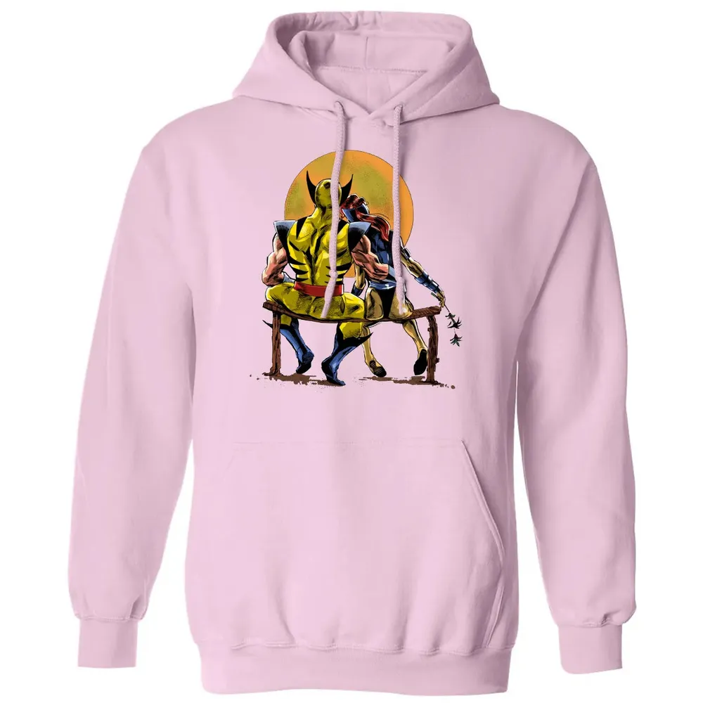 At The Moon Classic Unisex Hoodie - 3