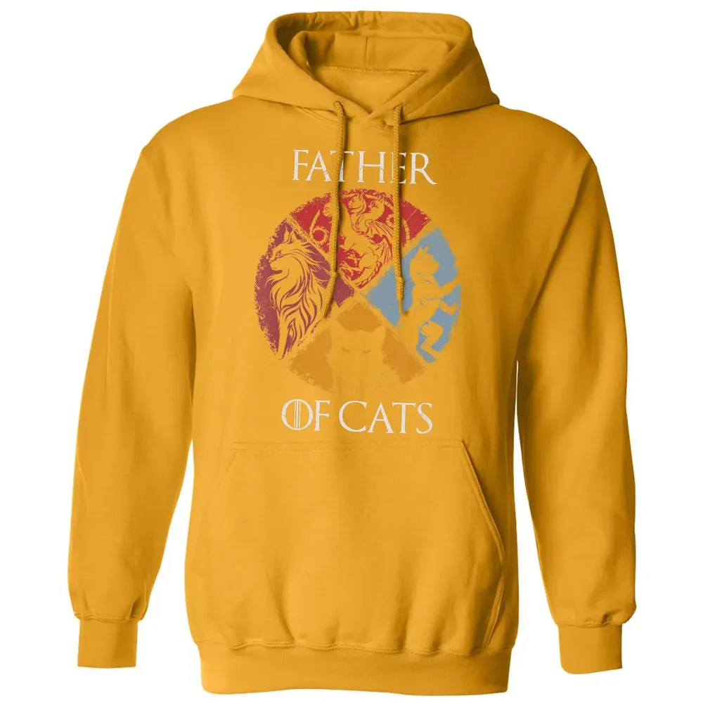 Father of Cats    Cat Lovers Cat Dad Fabulous Gift Classic Unisex Hoodie - 12