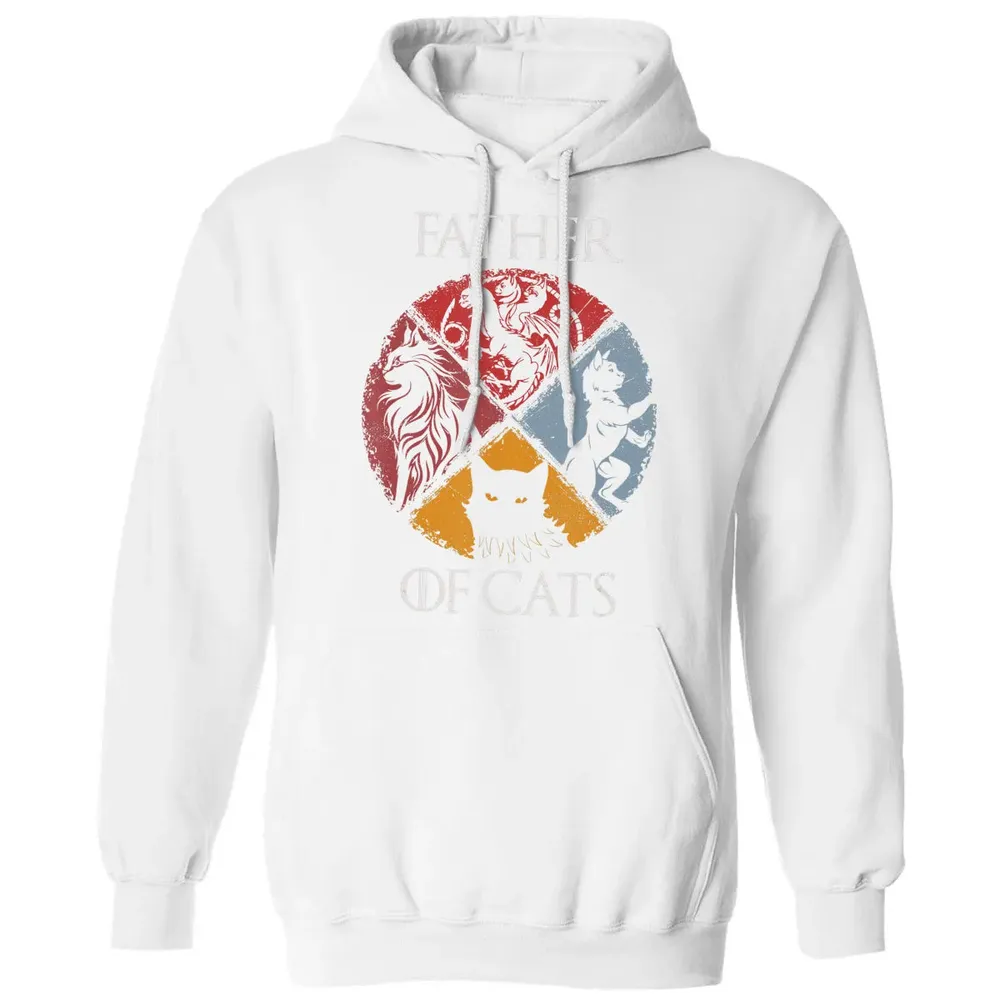 Father of Cats    Cat Lovers Cat Dad Fabulous Gift Classic Unisex Hoodie - 11