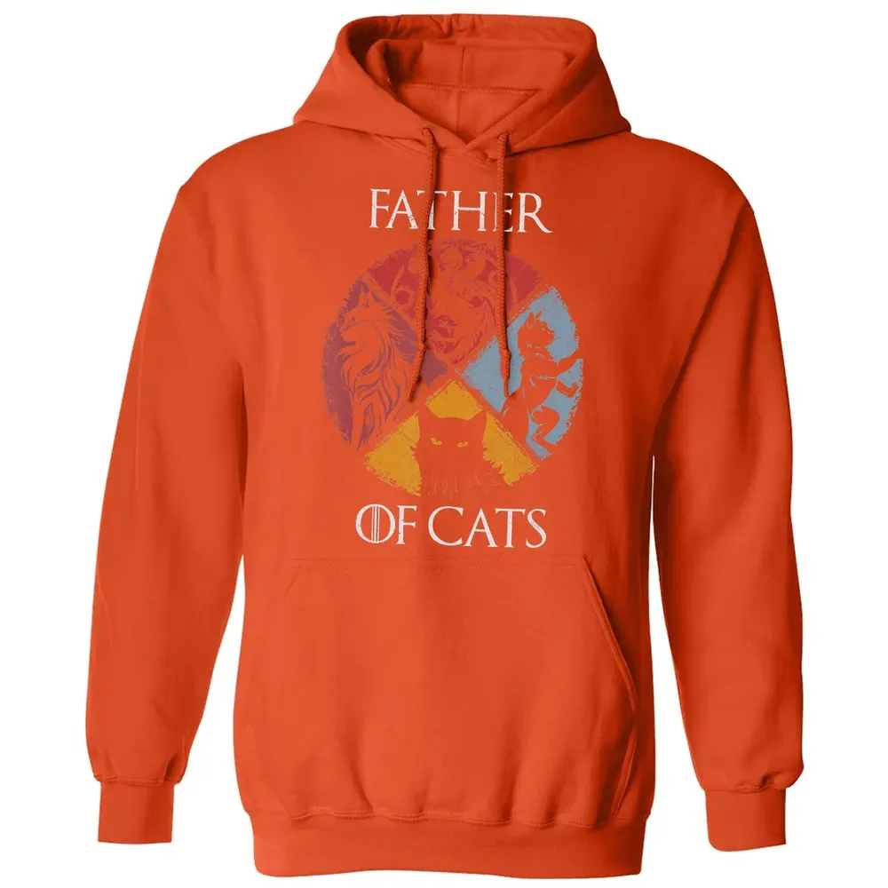 Father of Cats    Cat Lovers Cat Dad Fabulous Gift Classic Unisex Hoodie - 10
