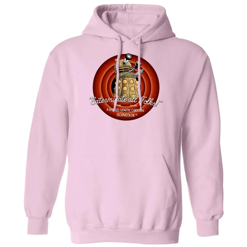 Exterminate All Folks Classic Unisex Hoodie - 3