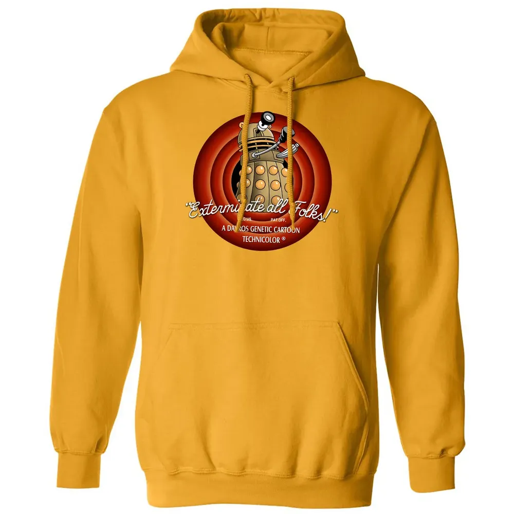 Exterminate All Folks Classic Unisex Hoodie - 12