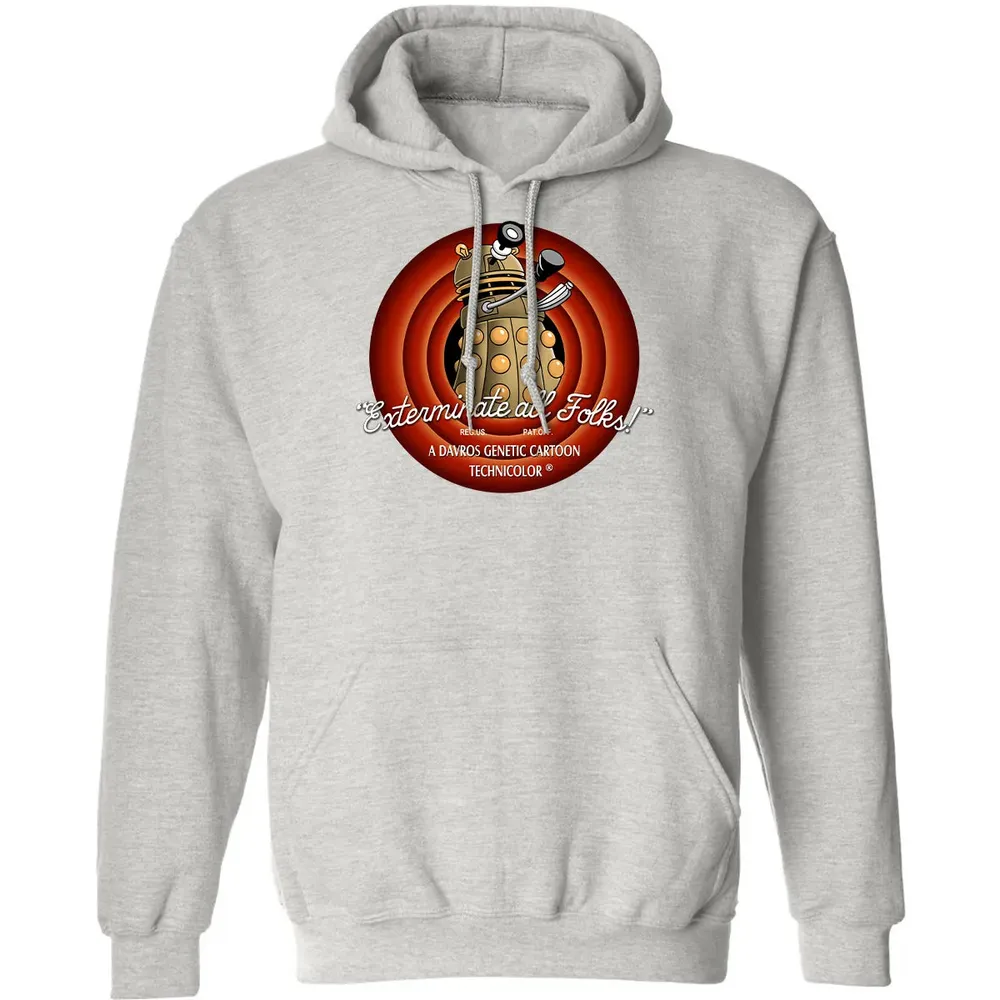 Exterminate All Folks Classic Unisex Hoodie - 8