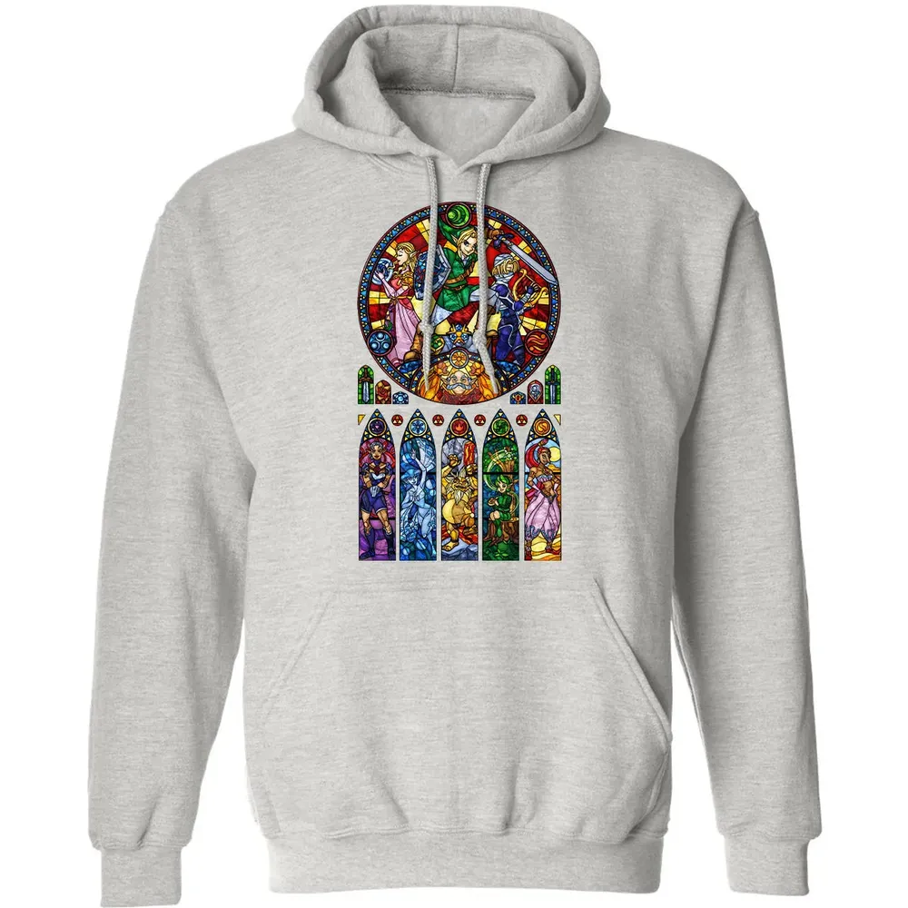 Zelda Stained Glass Classic Unisex Hoodie - 8