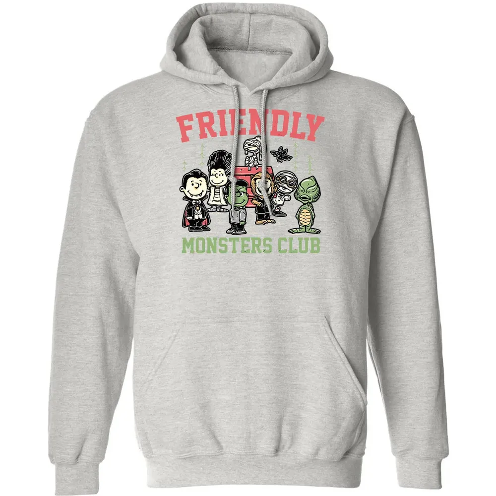 Friendly Monsters Club Classic Unisex Hoodie - 8