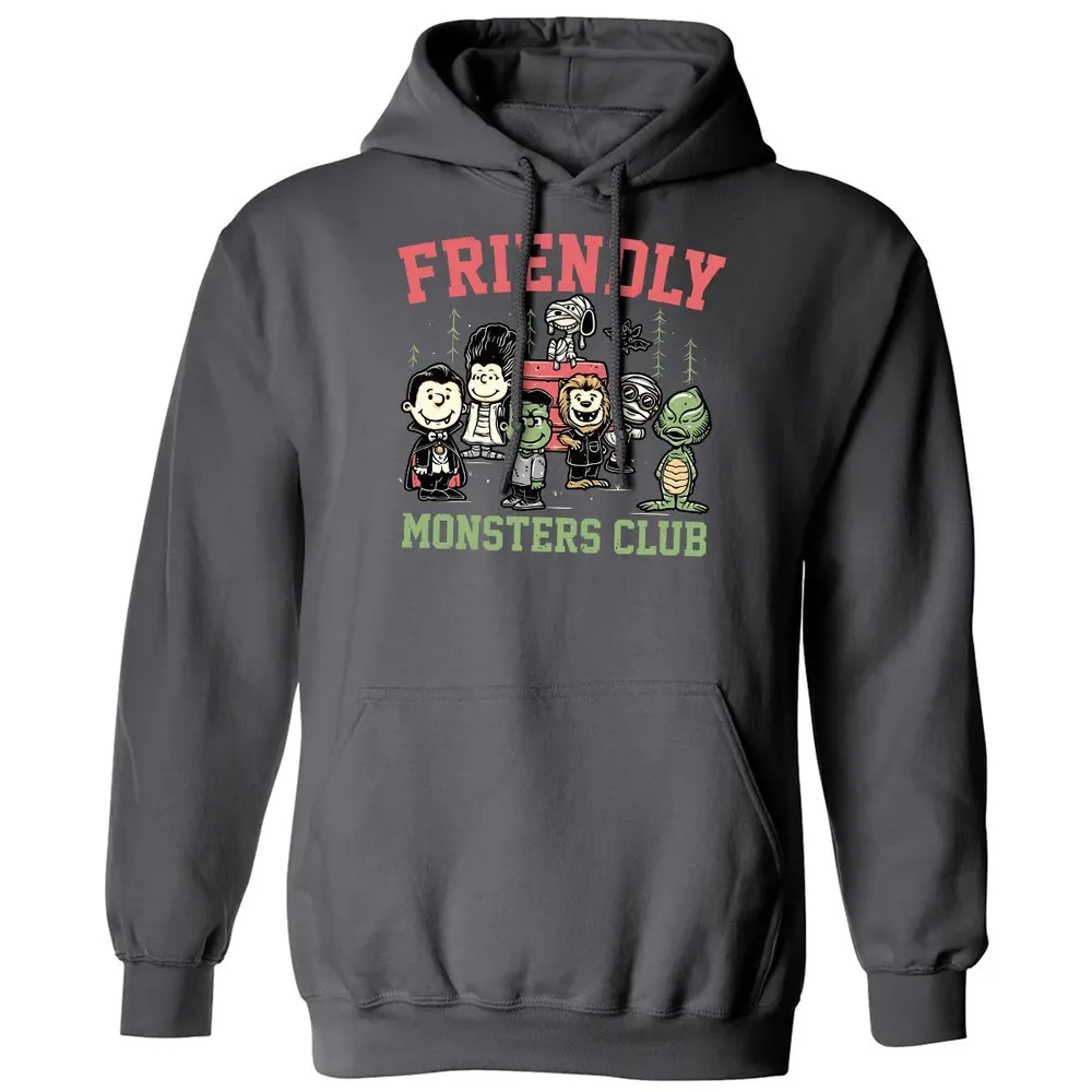 Friendly Monsters Club Classic Unisex Hoodie - 7