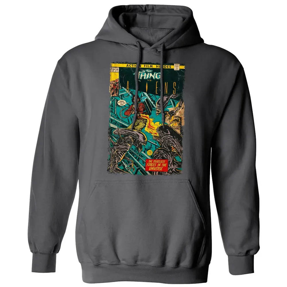 The Thing vs Aliens Classic Unisex Hoodie - 7
