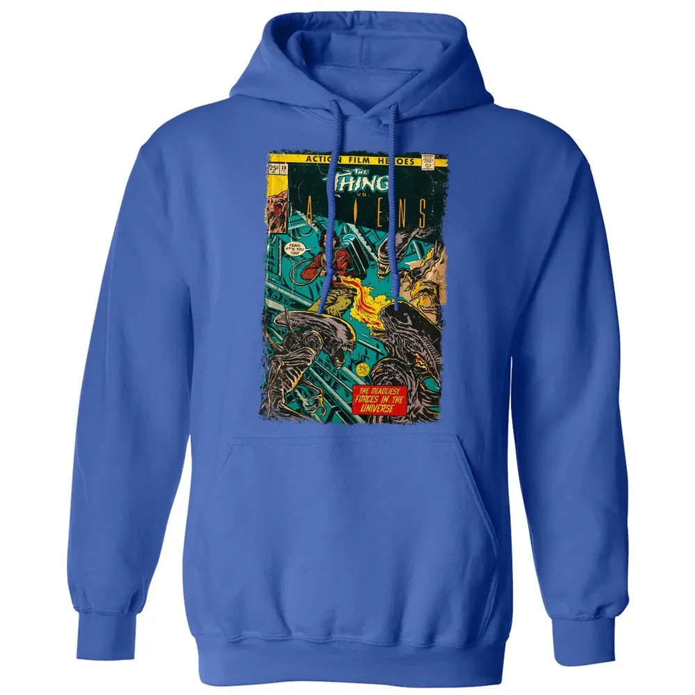 The Thing vs Aliens Classic Unisex Hoodie - 9