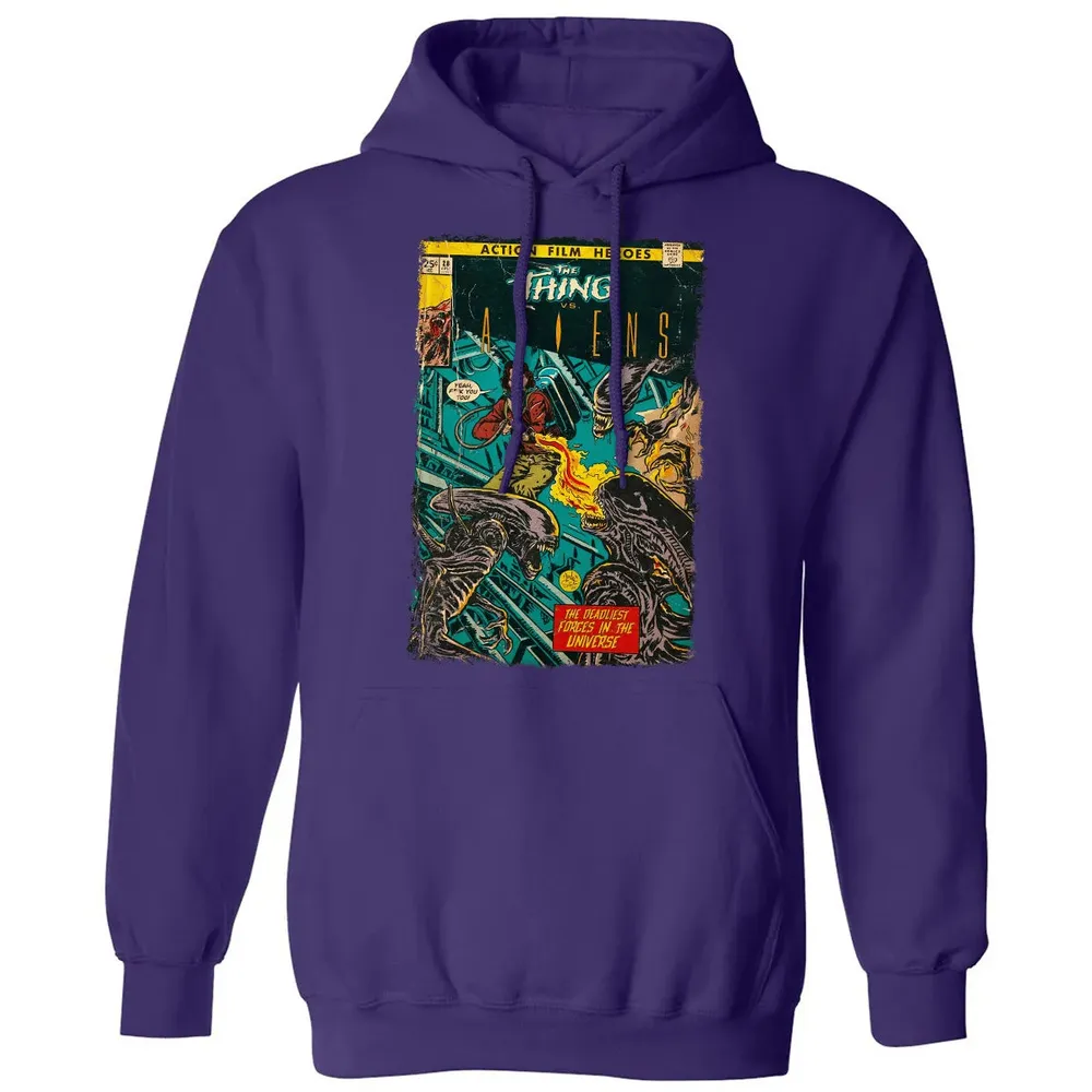 The Thing vs Aliens Classic Unisex Hoodie - 6