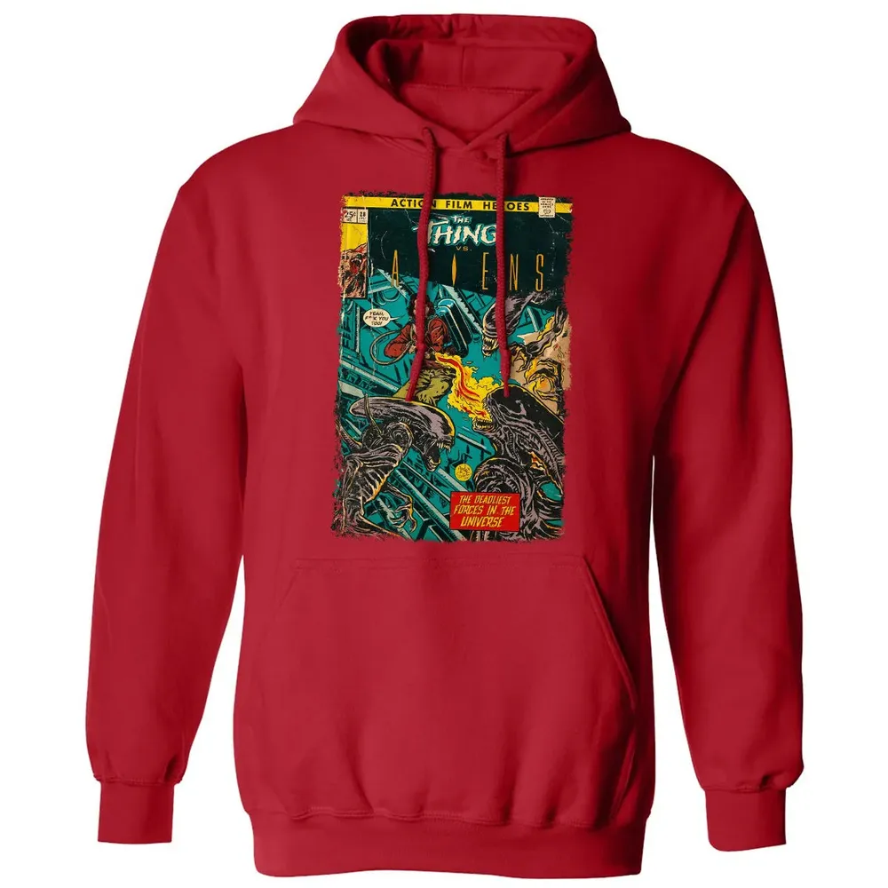 The Thing vs Aliens Classic Unisex Hoodie - 5