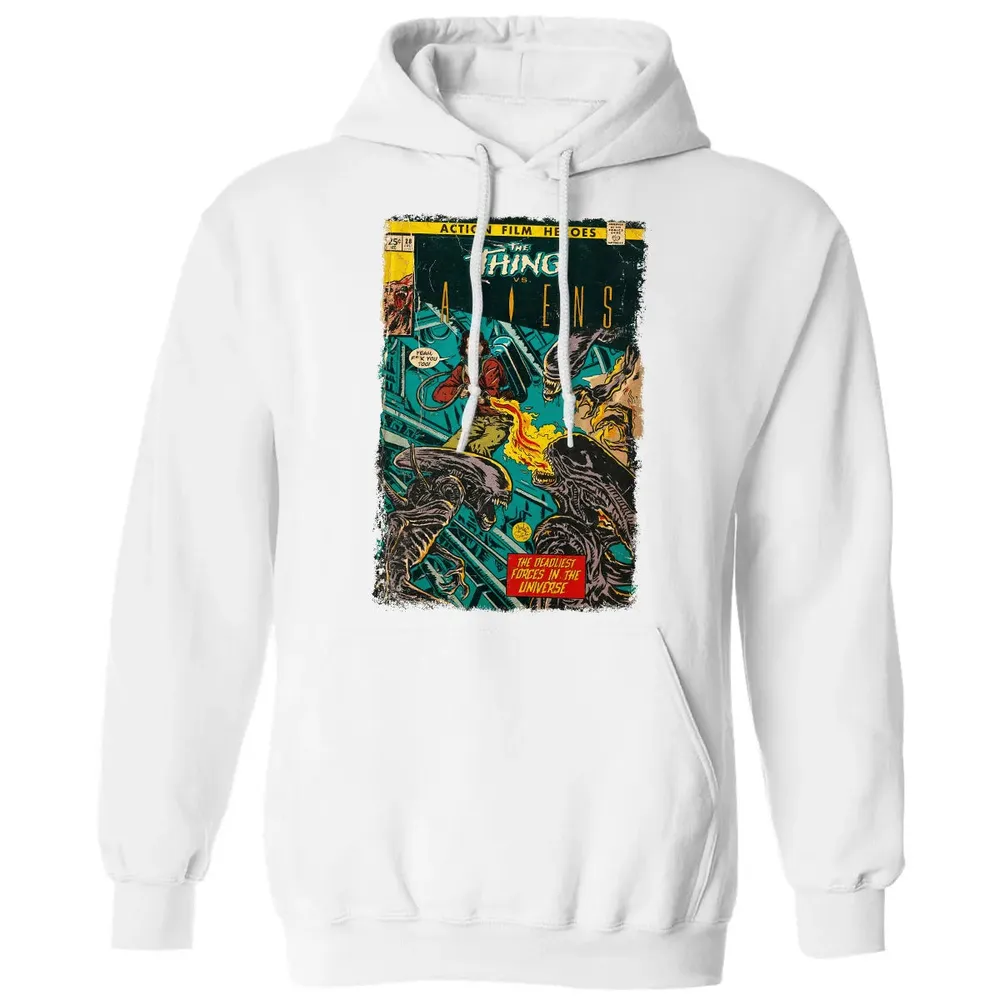 The Thing vs Aliens Classic Unisex Hoodie - 11