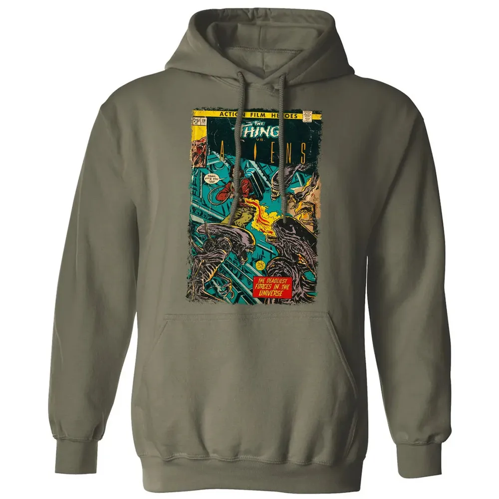 The Thing vs Aliens Classic Unisex Hoodie - 4
