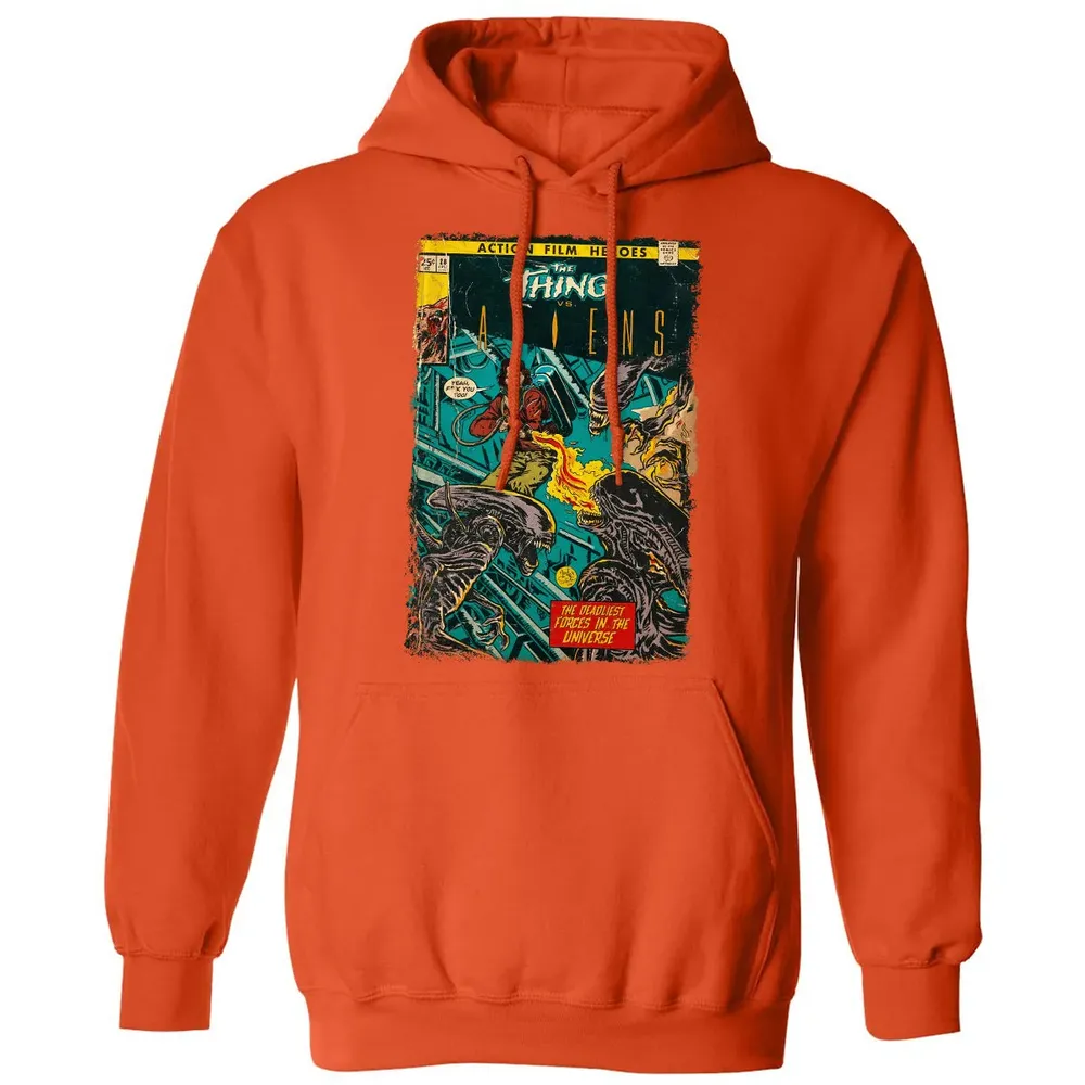 The Thing vs Aliens Classic Unisex Hoodie - 10
