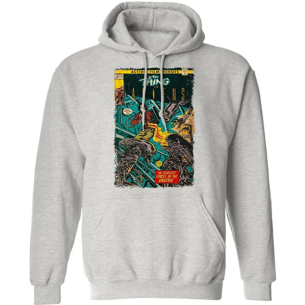 The Thing vs Aliens Classic Unisex Hoodie - 8