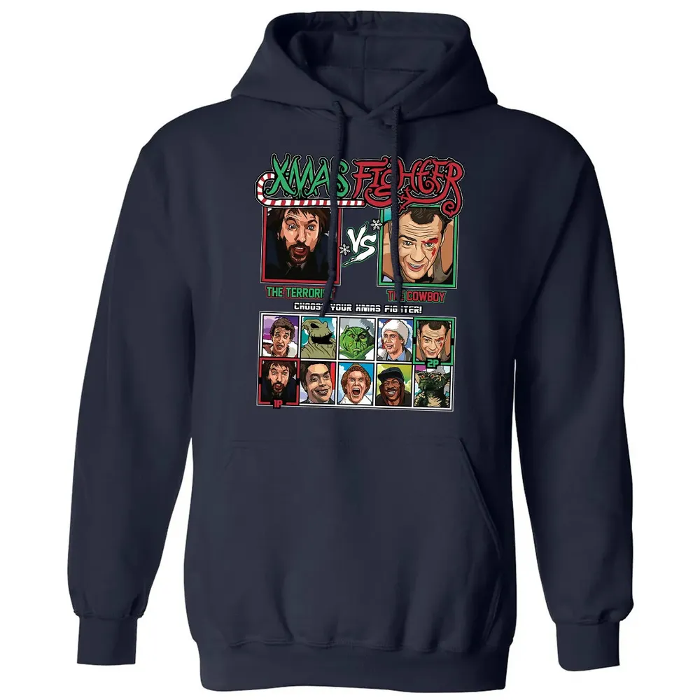 Xmas Fighter Classic Unisex Hoodie - 2