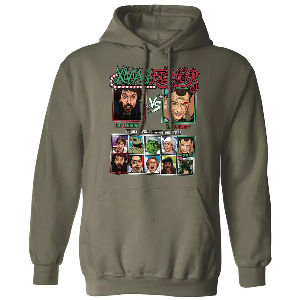 Xmas Fighter Classic Unisex Hoodie - 4