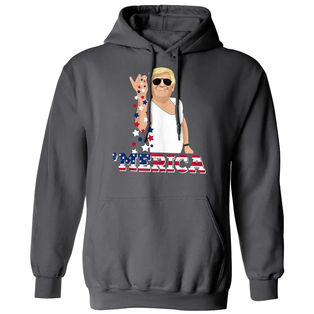 Trump Bae Funny 4th of July Trump Salt Freedom Classic Unisex Hoodie - 7